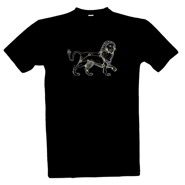 Tričko s potlačou Znamenie Zverokruhu – Lev – Tradičné