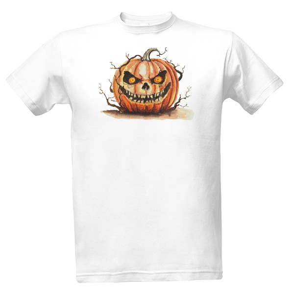 Tričko s potlačou Zombie Pumpkin
