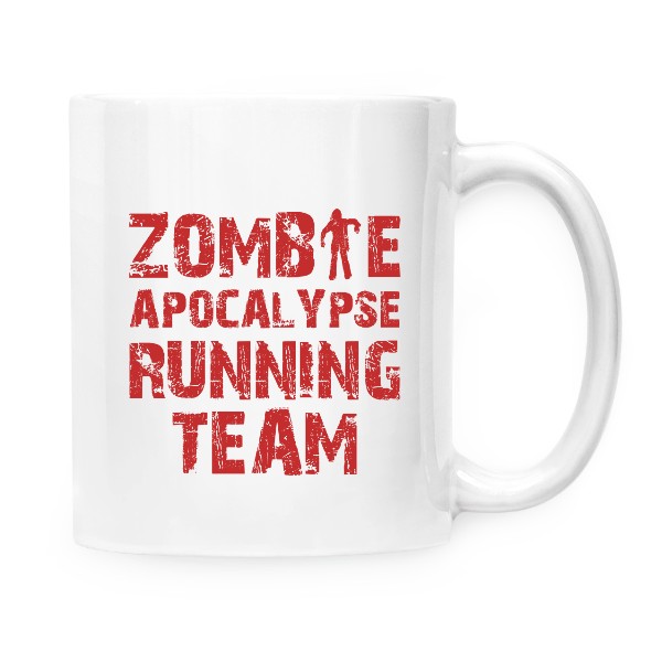 Zombie apocalypse running team